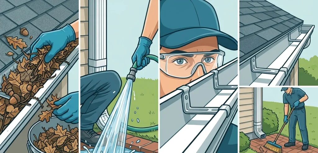 Gutter cleaning cost in Sacramento.webp